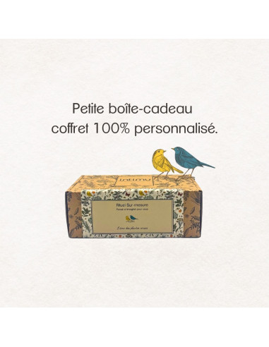 Coffret-boite pour huiles et soin...