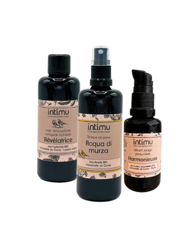 Routine minimaliste Peau normale à mixte