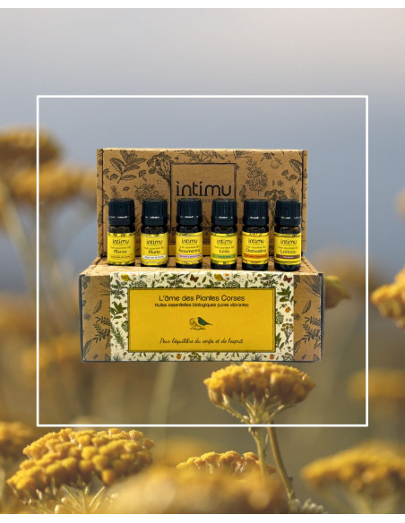 Coffret Huiles essentielles BIO corses